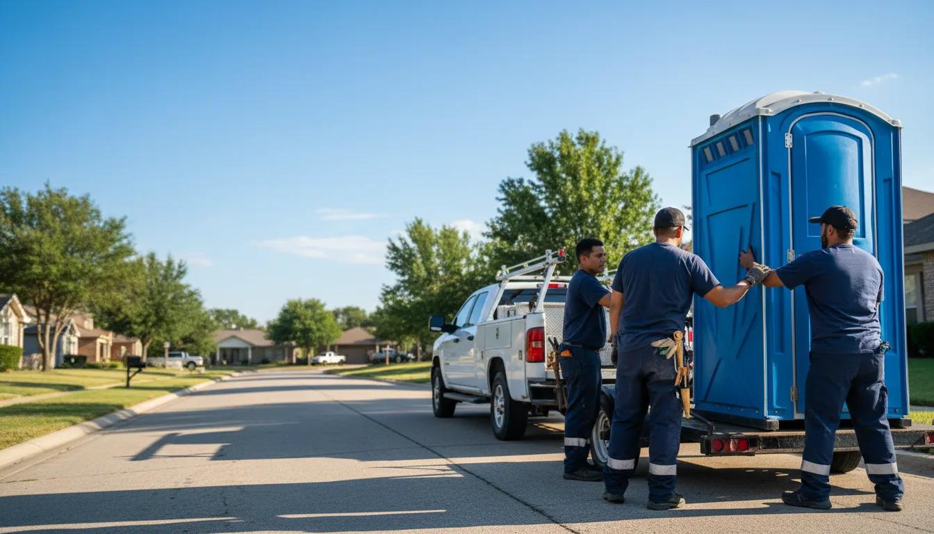 Portable Toilet Rental in Hodge, LA near me